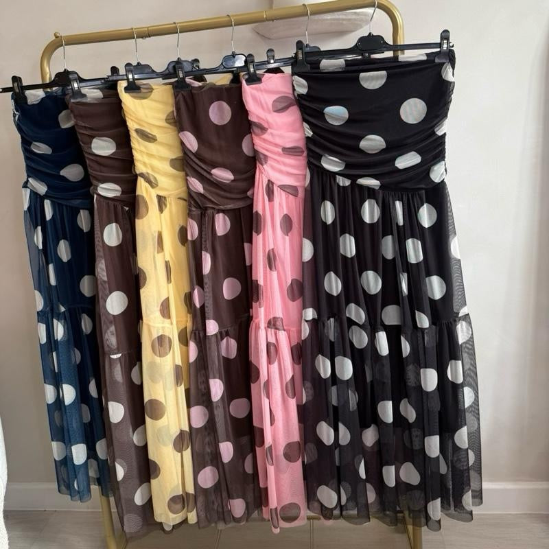 ‘Louisa’ Polka dot dress