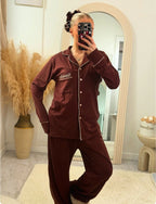 Victoria Rose Cotton Pyjamas Adult