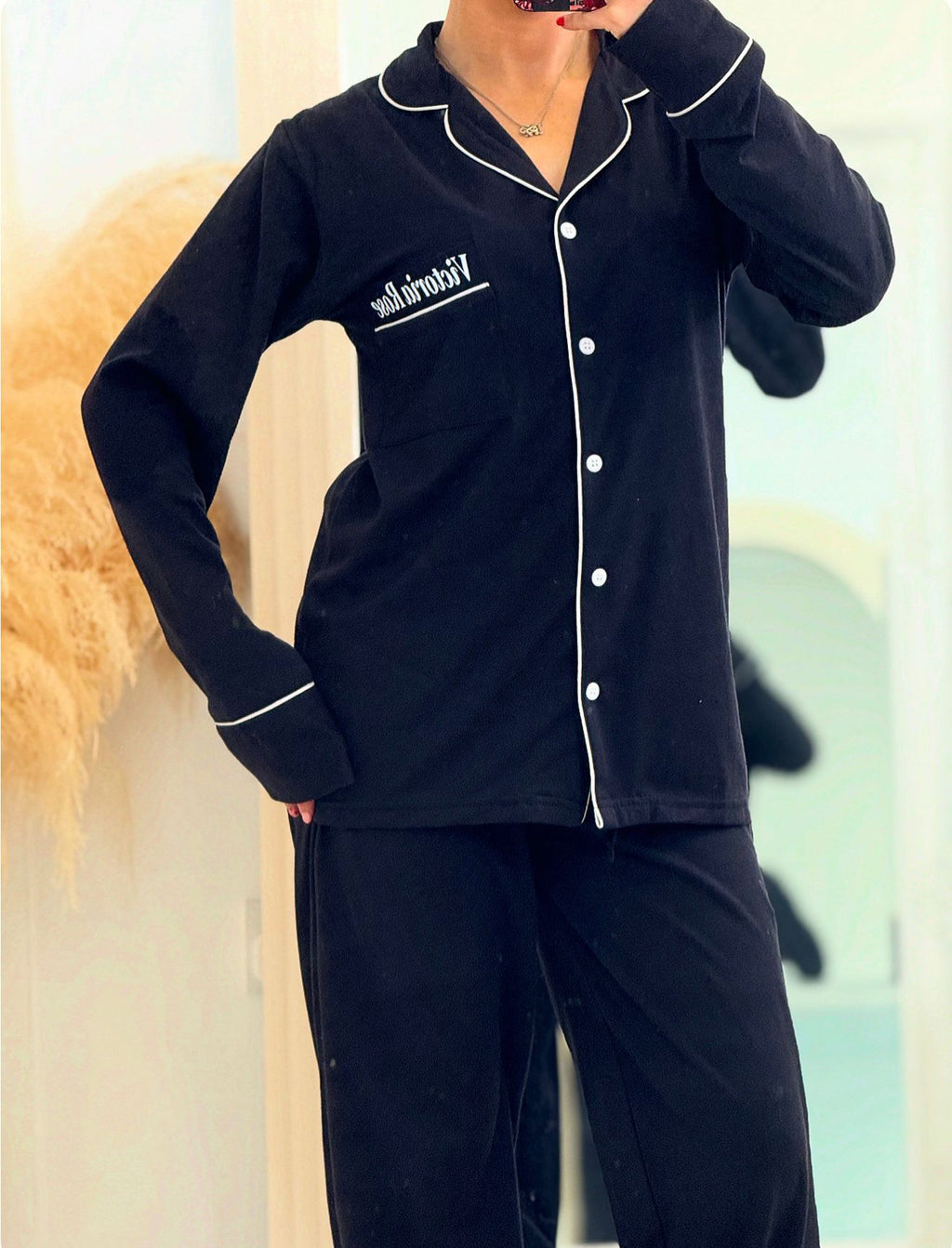 Victoria Rose Cotton Pyjamas Adult