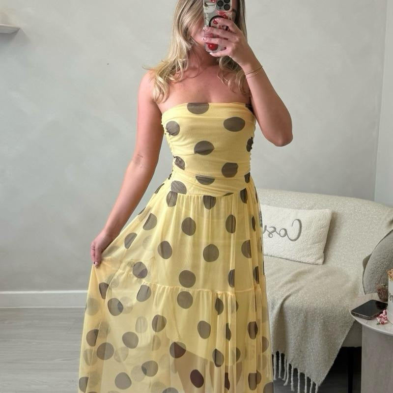 ‘Louisa’ Polka dot dress