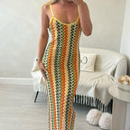 ‘Amber’ Pattern Dress in Vibrant Colors - Perfect for Summer Wear