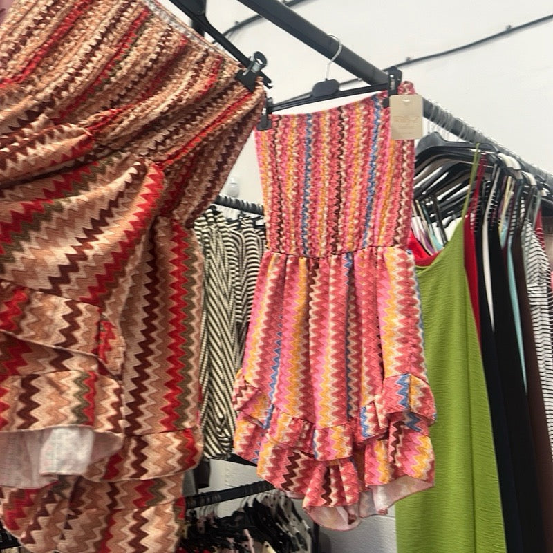 Zig zag playsuit