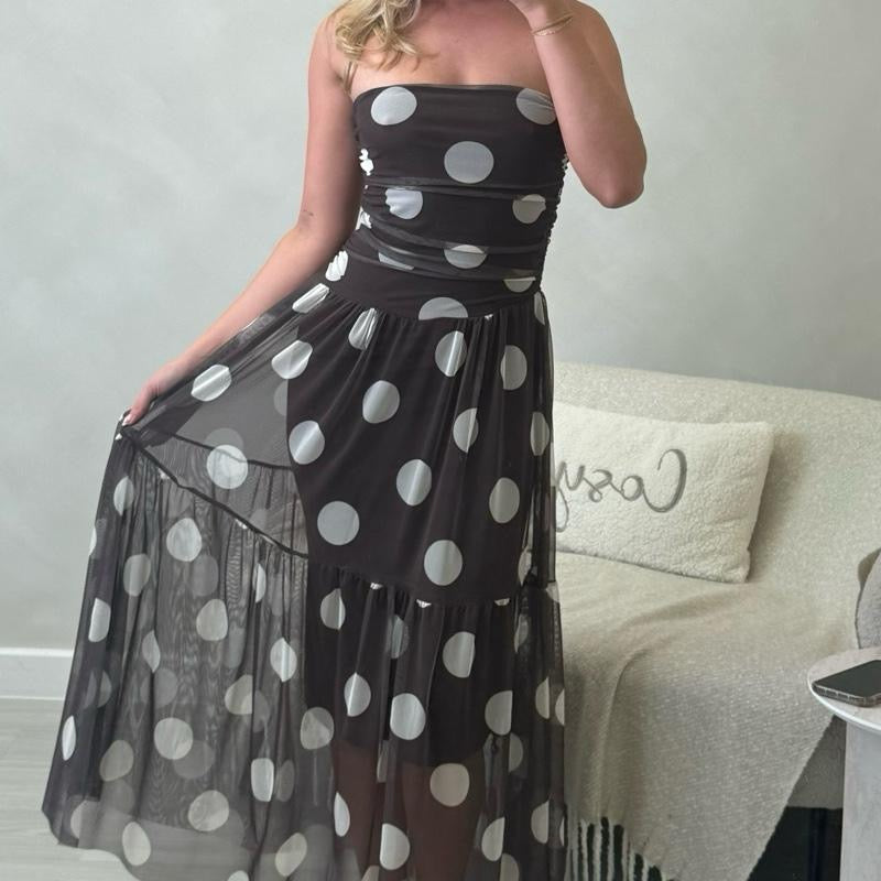 ‘Louisa’ Polka dot dress