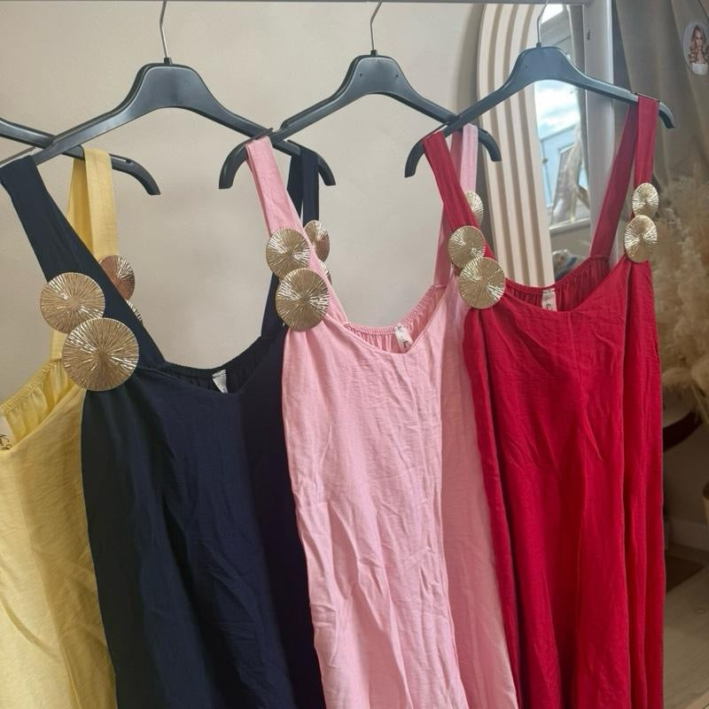 “Amara” Jumpsuit - Luxe Resort Feel in Multiple Colors for a Stylish Look