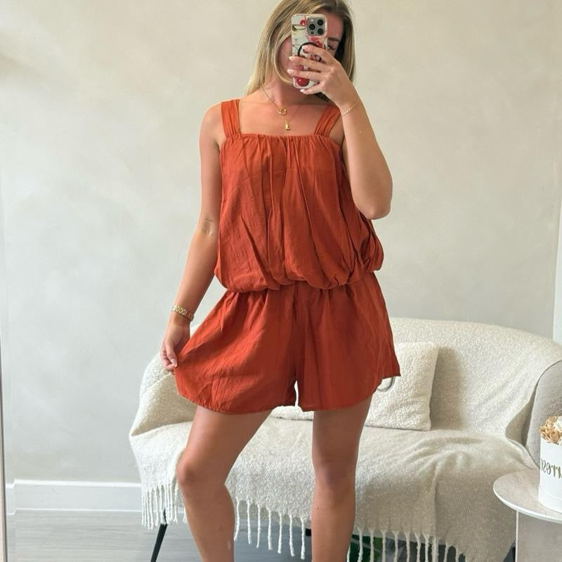 ‘Miley’ Puff Summer Set - Lightweight & Comfortable for Warm Weather - Perfect for Casual Wear