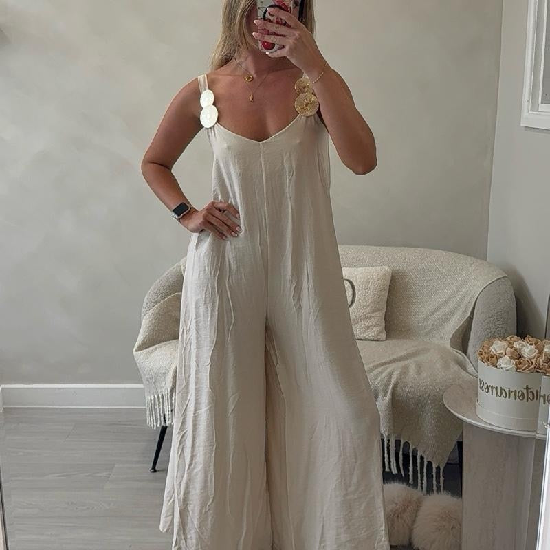 “Amara” Jumpsuit - Luxe Resort Feel in Multiple Colors for a Stylish Look
