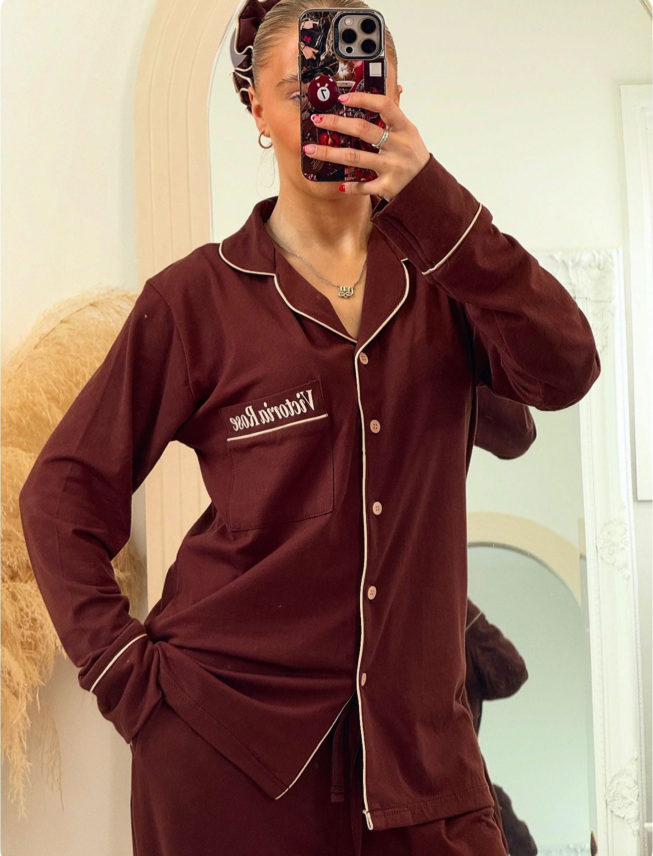 Victoria Rose Cotton Pyjamas Adult