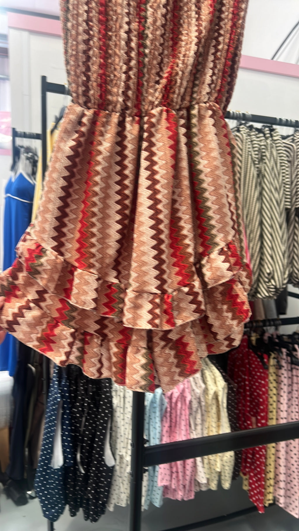 Zig zag playsuit