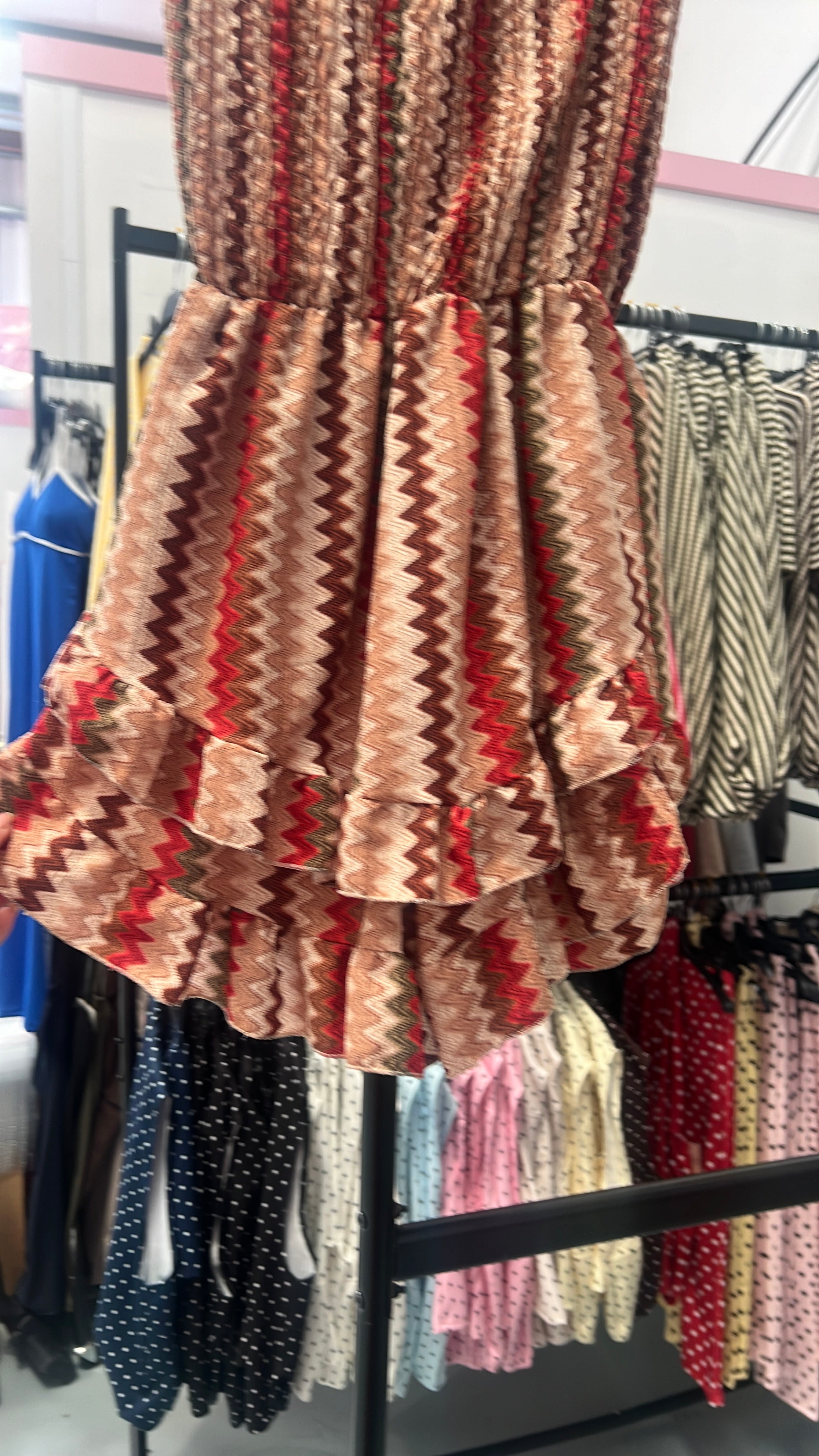 Zig zag playsuit