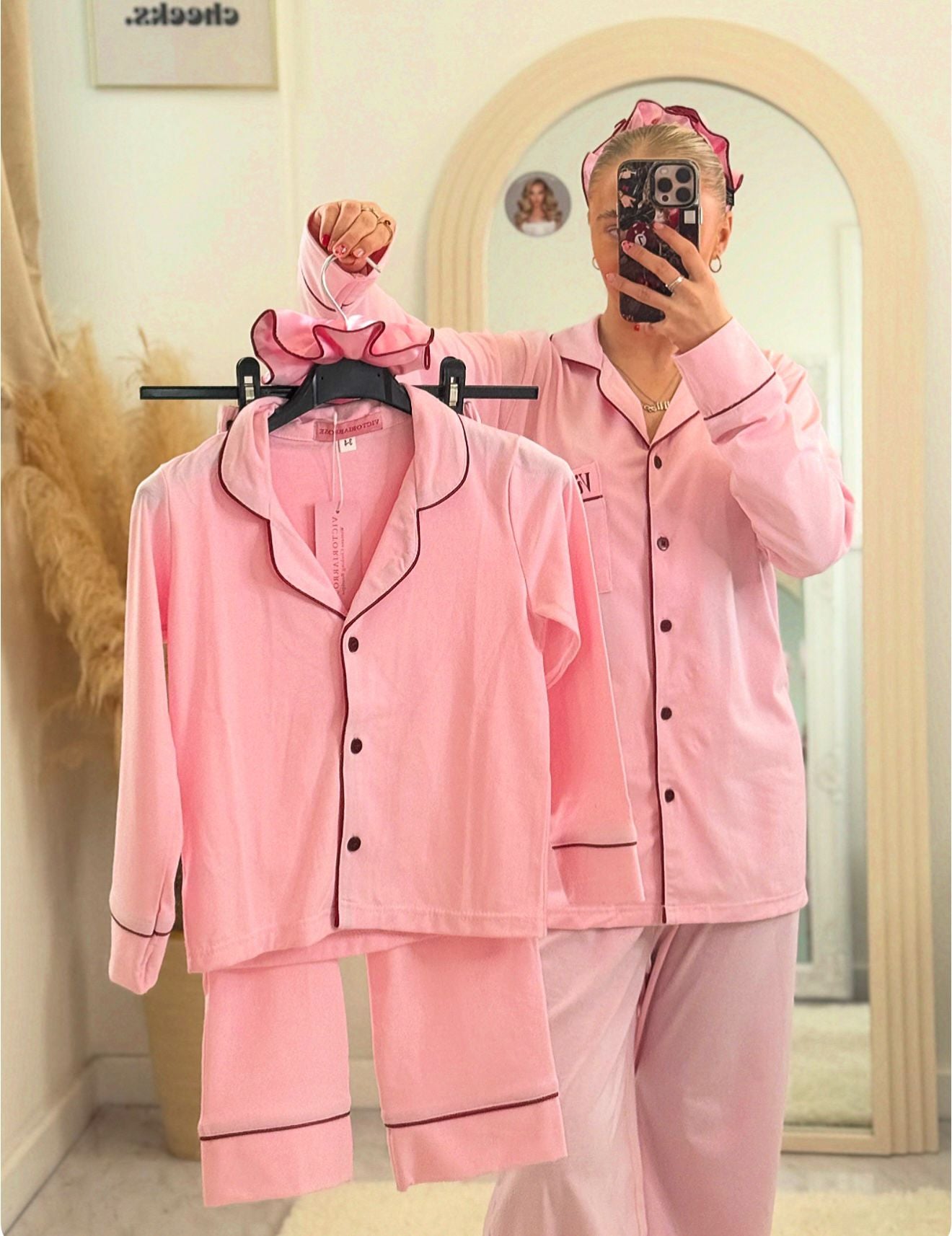 Victoria Rose Cotton Pyjamas Child