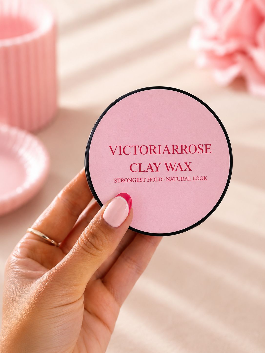 Victoriarose Clay Wax - Strong Hold Natural Look Hair Styling Product for a Sleek Finish Haircare