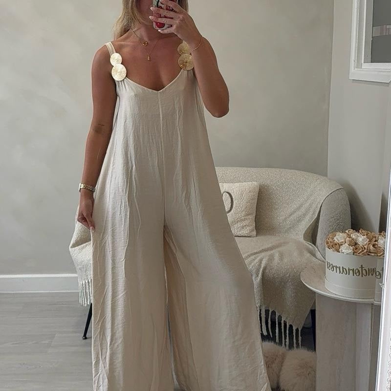 “Amara” Jumpsuit - Luxe Resort Feel in Multiple Colors for a Stylish Look
