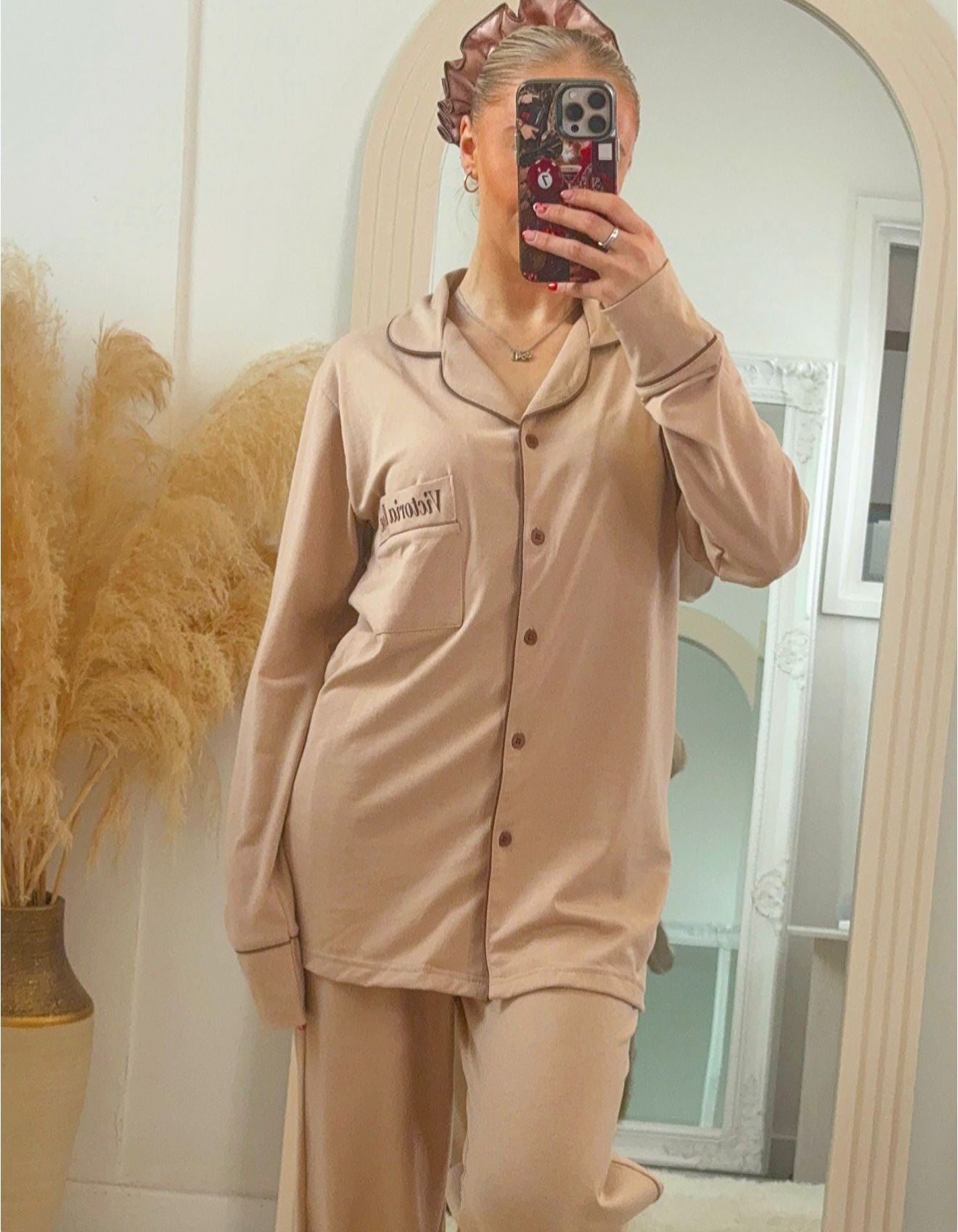 Victoria Rose Cotton Pyjamas Adult