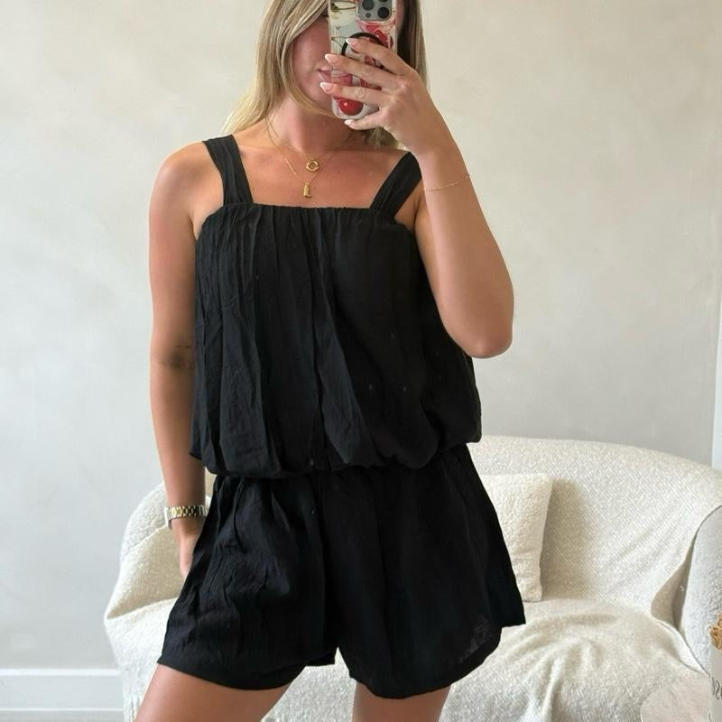 ‘Miley’ Puff Summer Set - Lightweight & Comfortable for Warm Weather - Perfect for Casual Wear