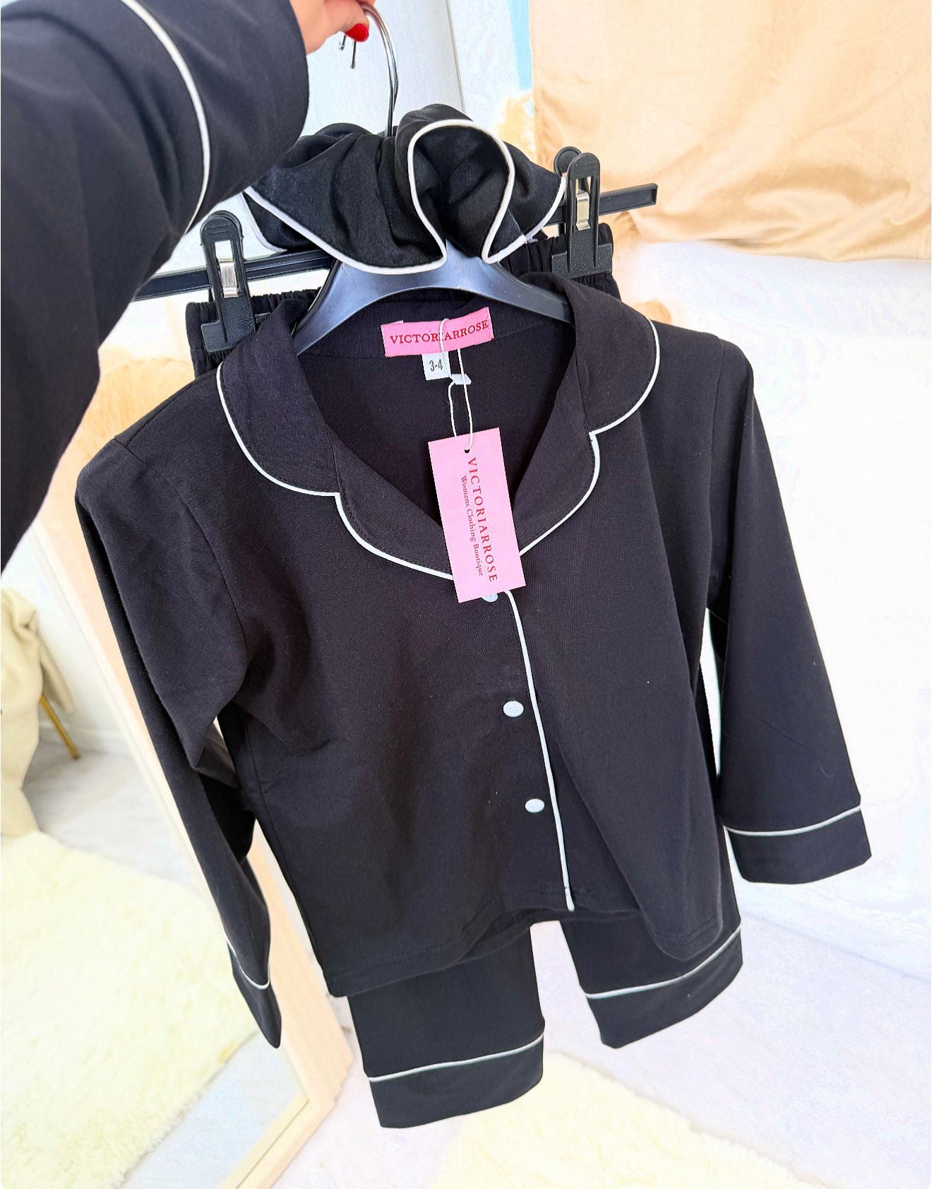 Victoria Rose Cotton Pyjamas Child