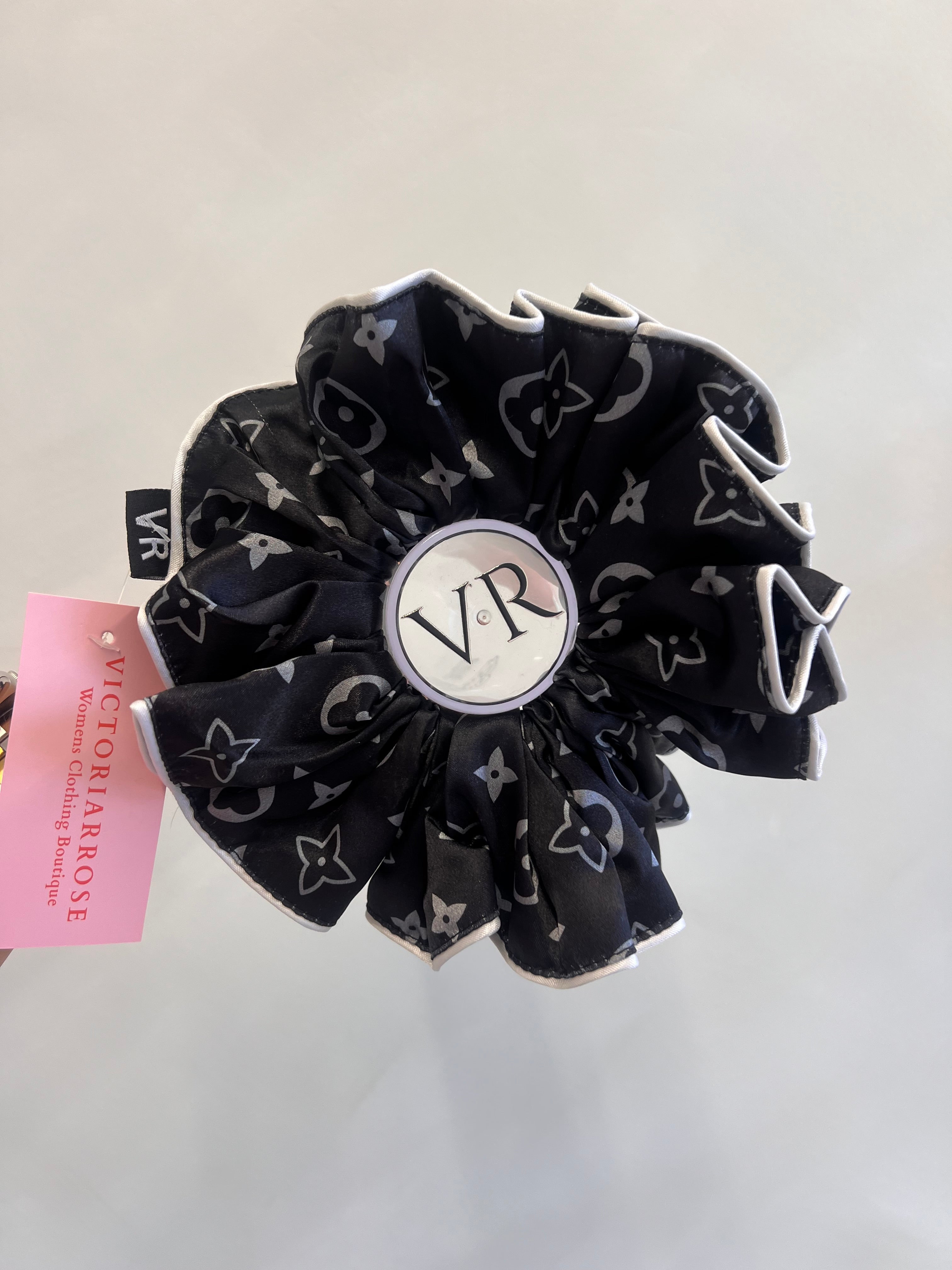 Limited addition printed XXL satin scrunchie scrunchie