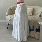 “Valentina”  The Vacation Vibes Skirt - Vibrant Eyelet Tiered Design in Multiple Colors for Summer Style Womenswear
