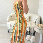 ‘Amber’ Pattern Dress in Vibrant Colors - Perfect for Summer Wear