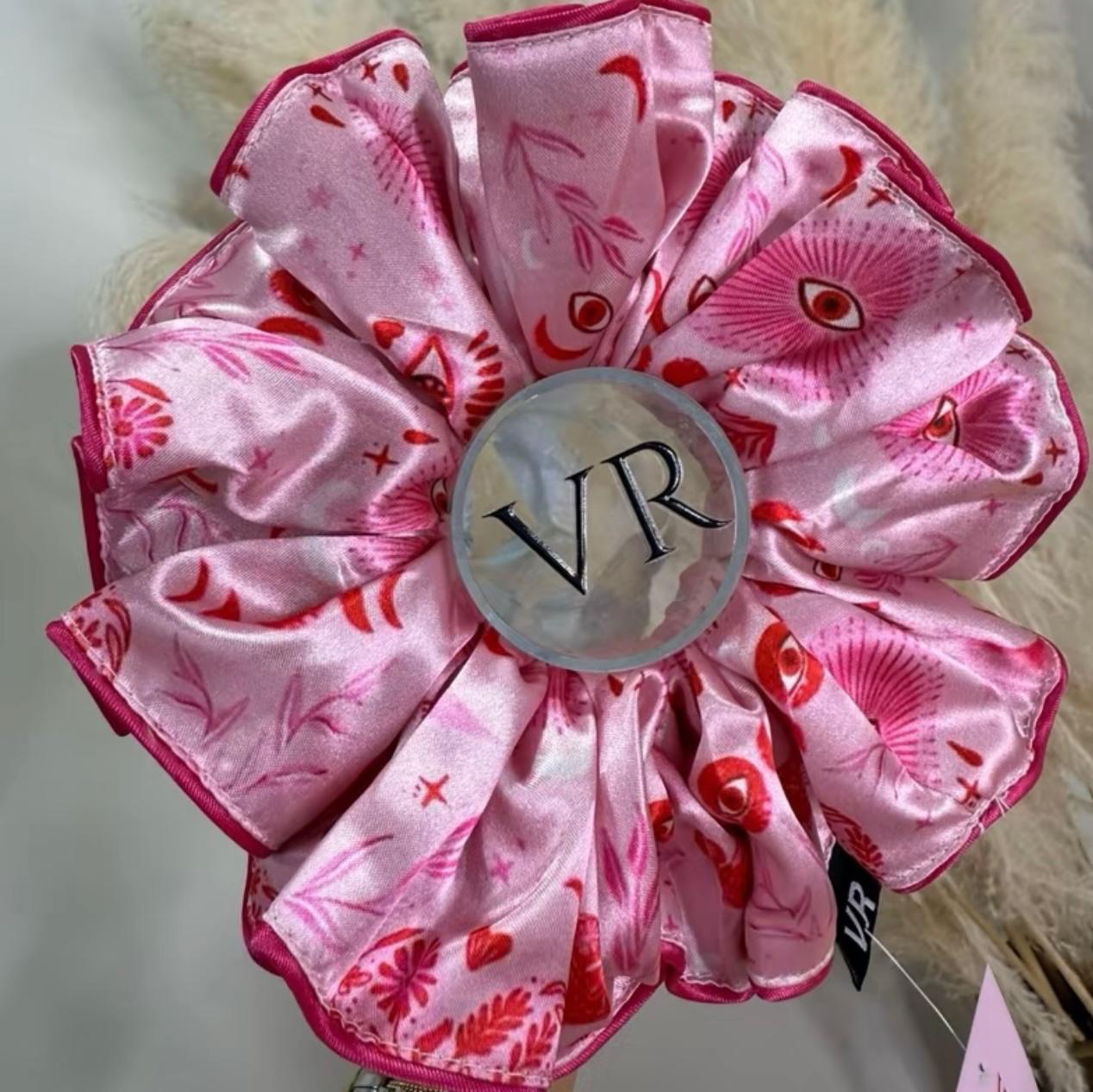 Raye XXL Scrunchie - Pink Evil Eye (10)